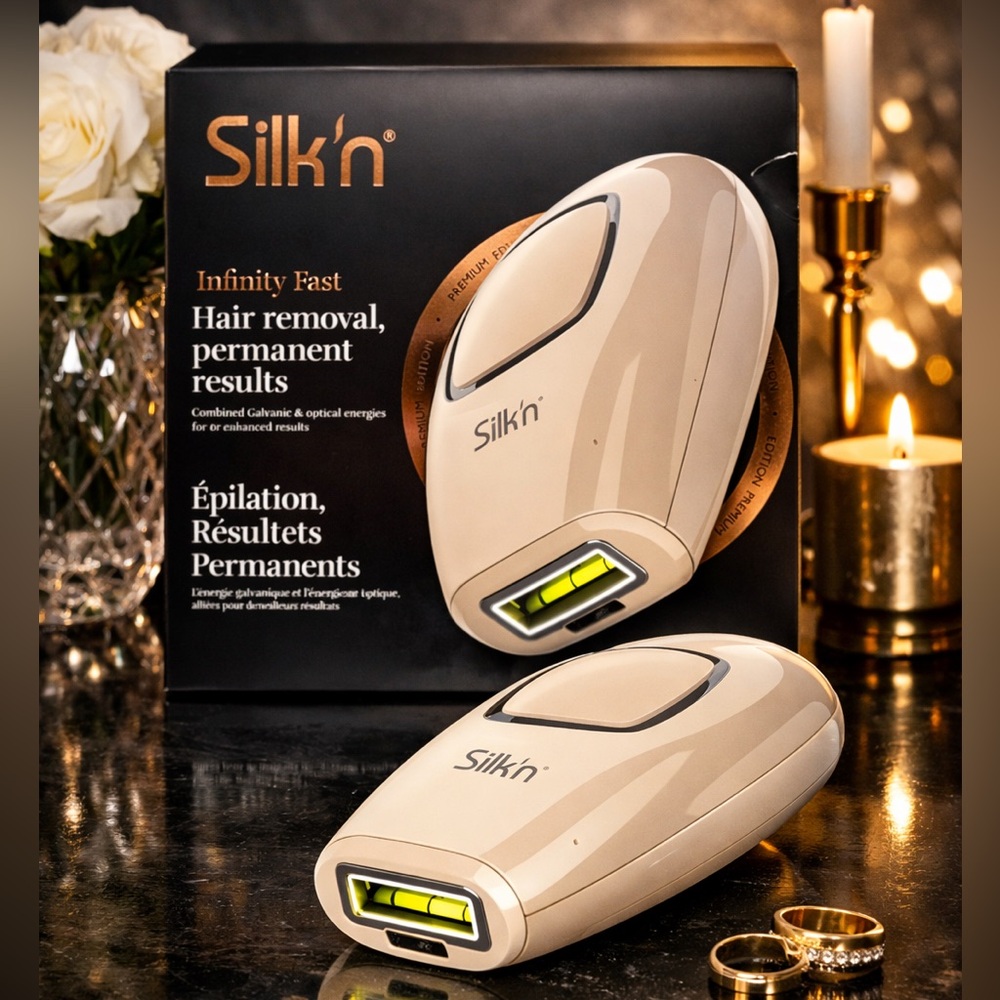 Silk’n Infinity Fast eHPL Permanent Hair Removal Device – Open Box, New